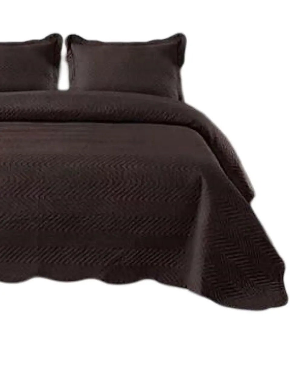 Cubrecama Quilt 2 Plazas+2 Fundas Verano Unicolor 13n04 2