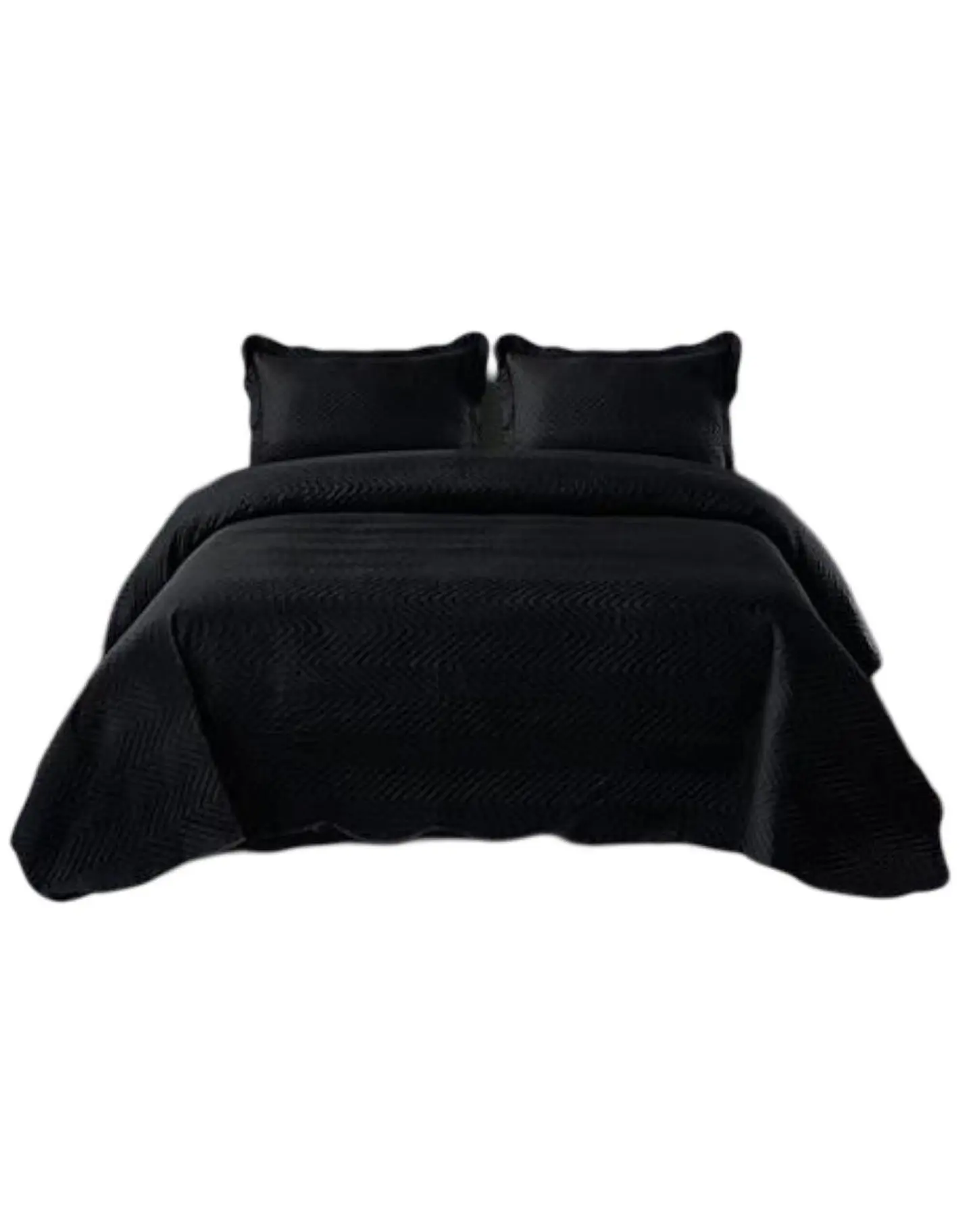 Cubrecama Quilt 2 Plazas+2 Fundas Verano Unicolor 13n05 1