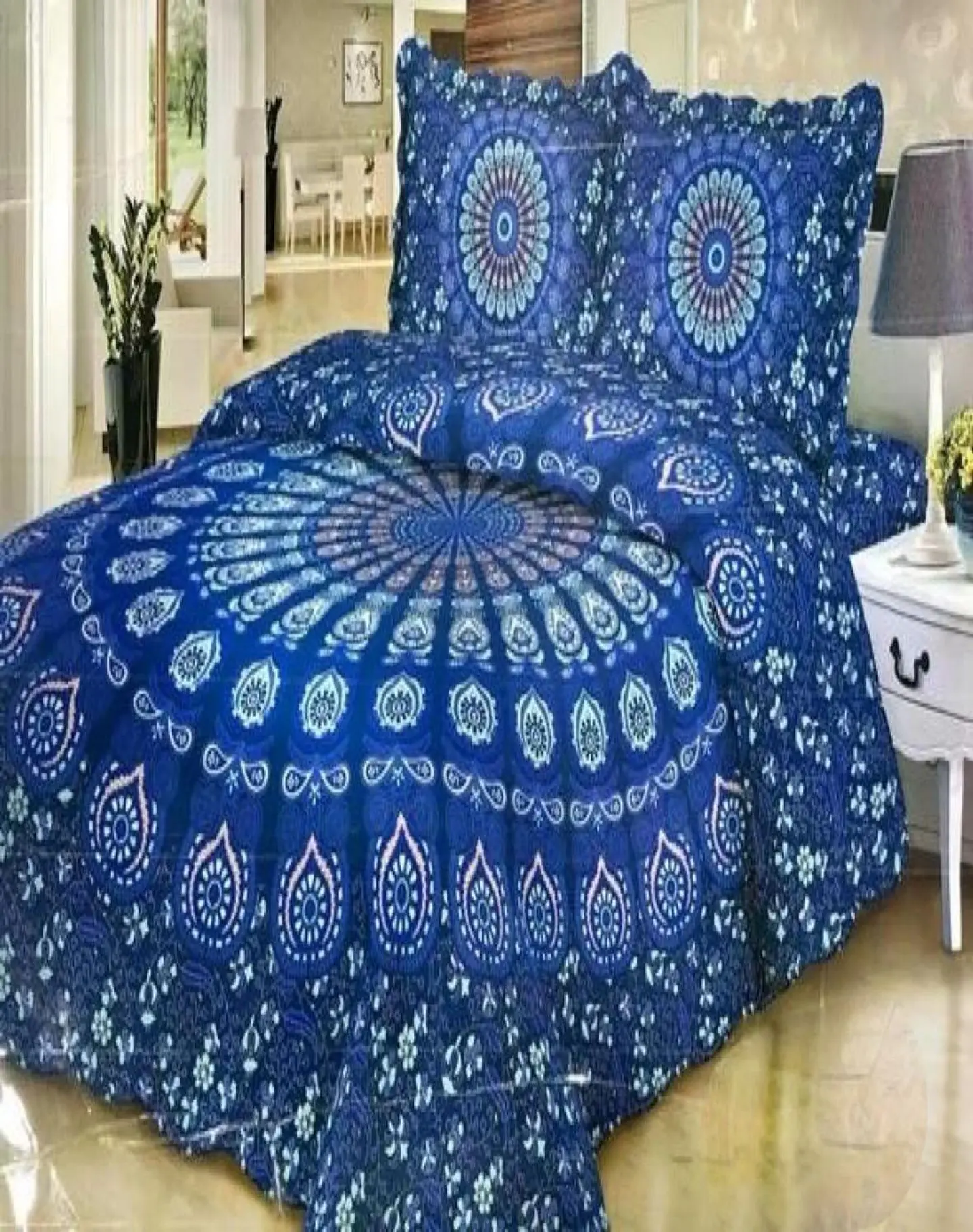 Cubrecama Quilt 2 Plazas+2 Fundas Verano Fresco 13n03 3