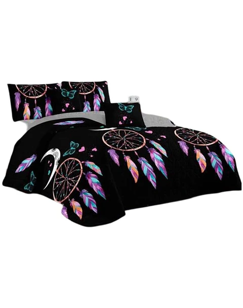 Cubrecama Quilt 2 Plazas+2 Fundas Verano Fresco 13n09