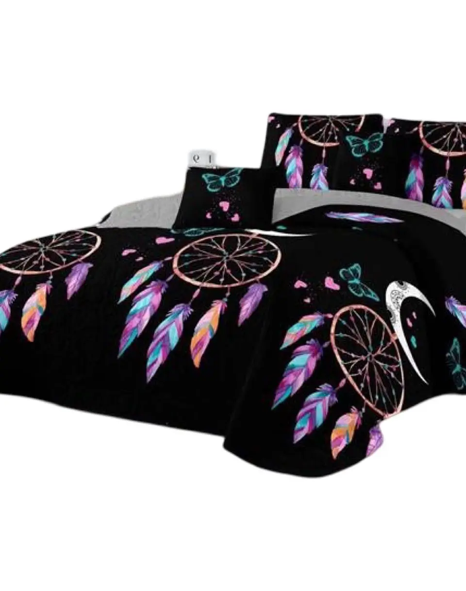 Cubrecama Quilt 2 Plazas+2 Fundas Verano Fresco 13n09 2