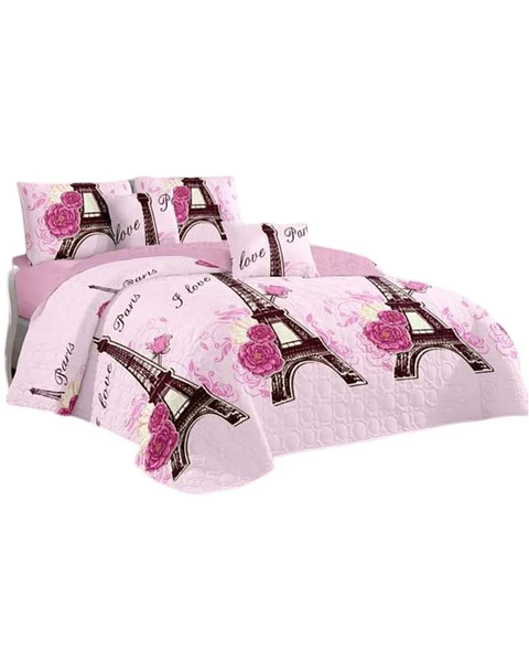 Cubrecama Quilt 2 Plazas+2 Fundas Verano Fresco 13n10