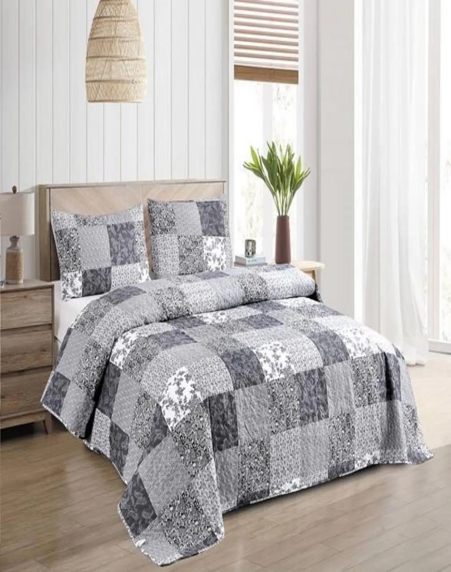 Cubrecama Quilt 2 Plazas+2 Fundas Verano Fresco 13n20 3