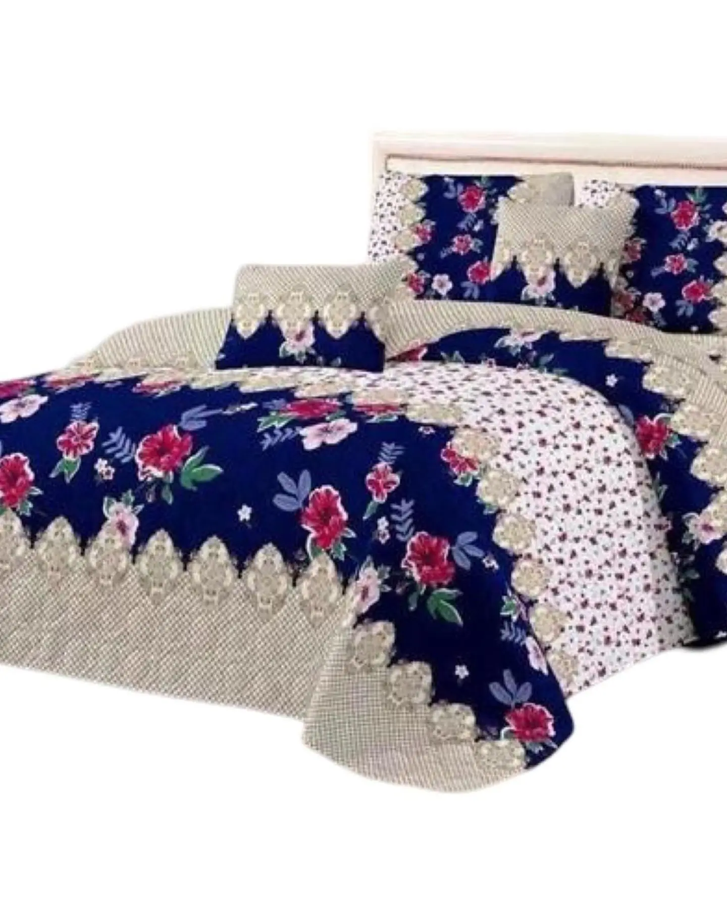 Cubrecama Quilt 2 Plazas+2 Fundas Verano Fresco 13n21 2