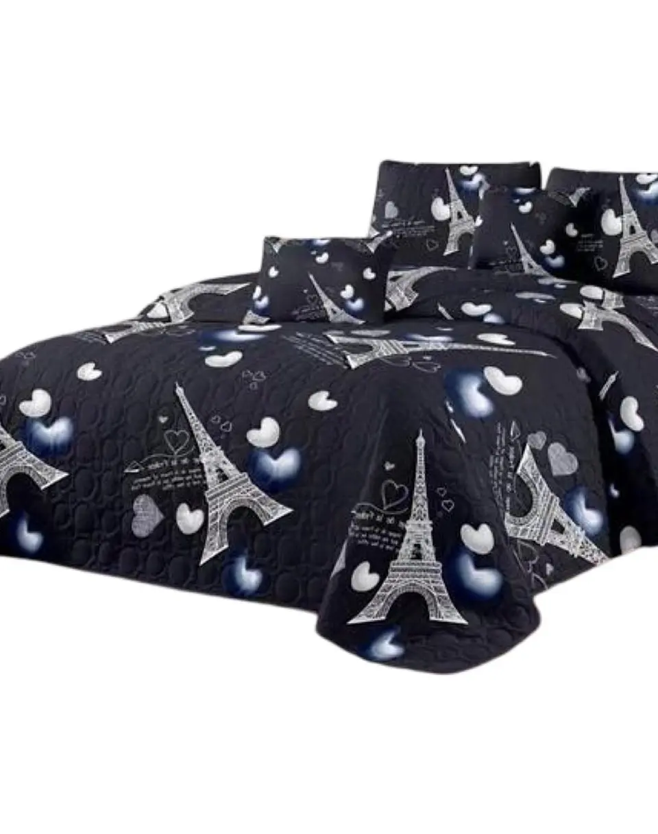 Cubrecama Quilt 2 Plazas+2 Fundas Verano Fresco 13n22 2