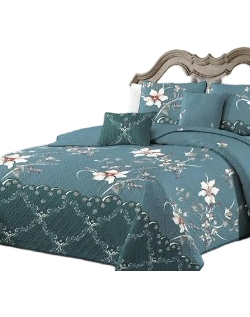 Cubrecama Quilt 2 Plazas+2 Fundas Verano Fresco 13n36 2