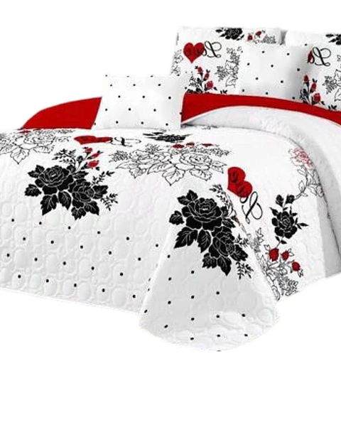 Cubrecama Quilt 2 Plazas+2 Fundas Verano Fresco 13n52