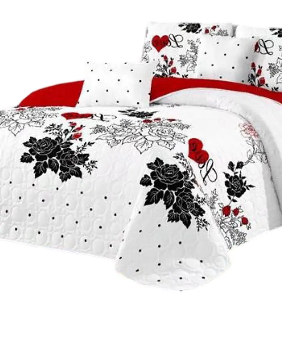 Cubrecama Quilt 2 Plazas+2 Fundas Verano Fresco 13n52 2