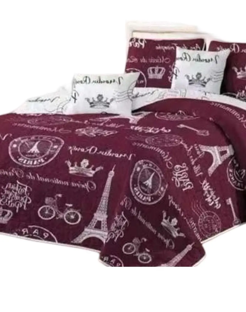 Cubrecama Quilt 2 Plazas+2 Fundas Verano Fresco 13n54 2