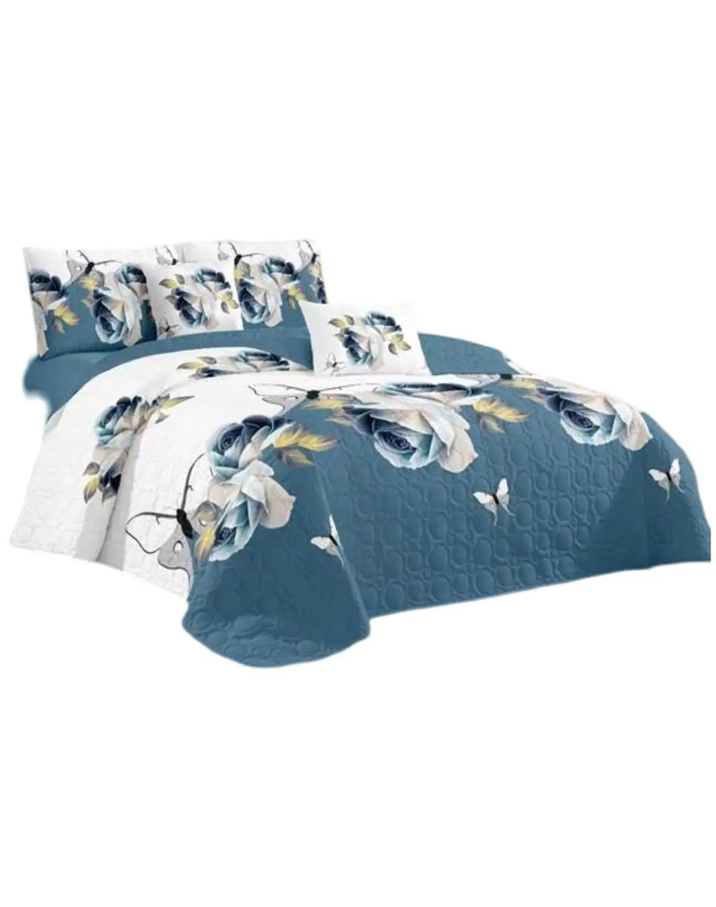 Cubrecama Quilt 2 Plazas+2 Fundas Verano Fresco 13n56 1
