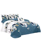 Cubrecama Quilt 2 Plazas+2 Fundas Verano Fresco 13n56 - Miniatura 1