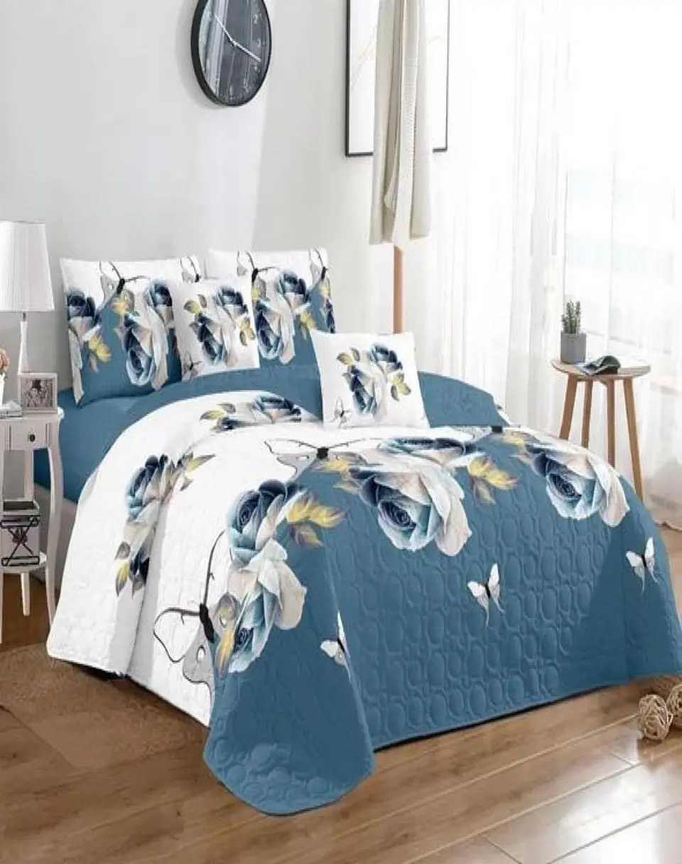 Cubrecama Quilt 2 Plazas+2 Fundas Verano Fresco 13n56 3