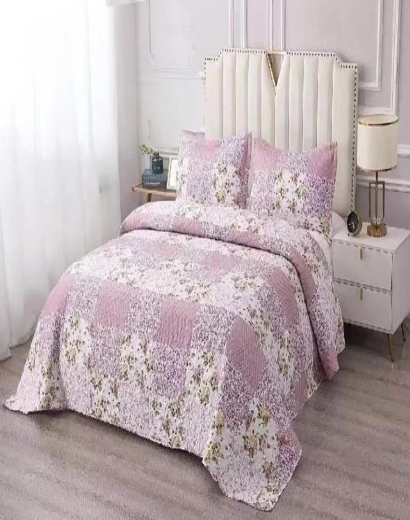 Cubrecama Quilt 2 Plazas+2 Fundas Verano Fresco 13n58 3