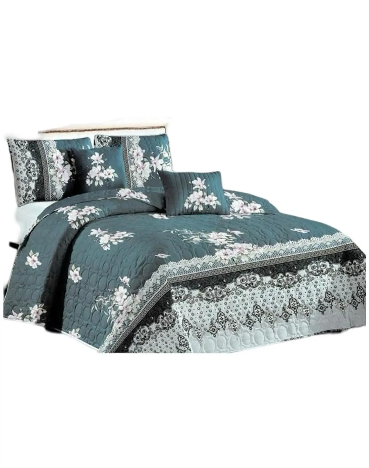 Cubrecama Quilt 2 Plazas+2 Fundas Verano Fresco 13n60 1