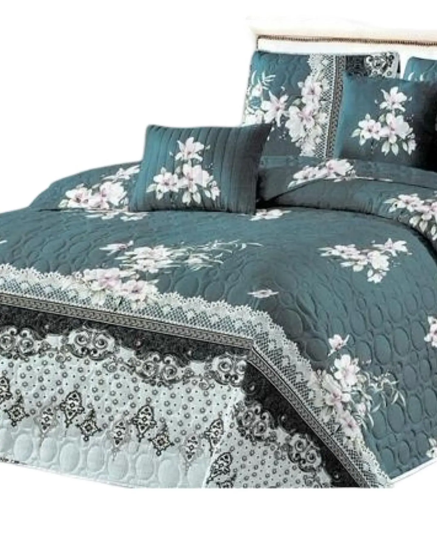 Cubrecama Quilt 2 Plazas+2 Fundas Verano Fresco 13n60 2
