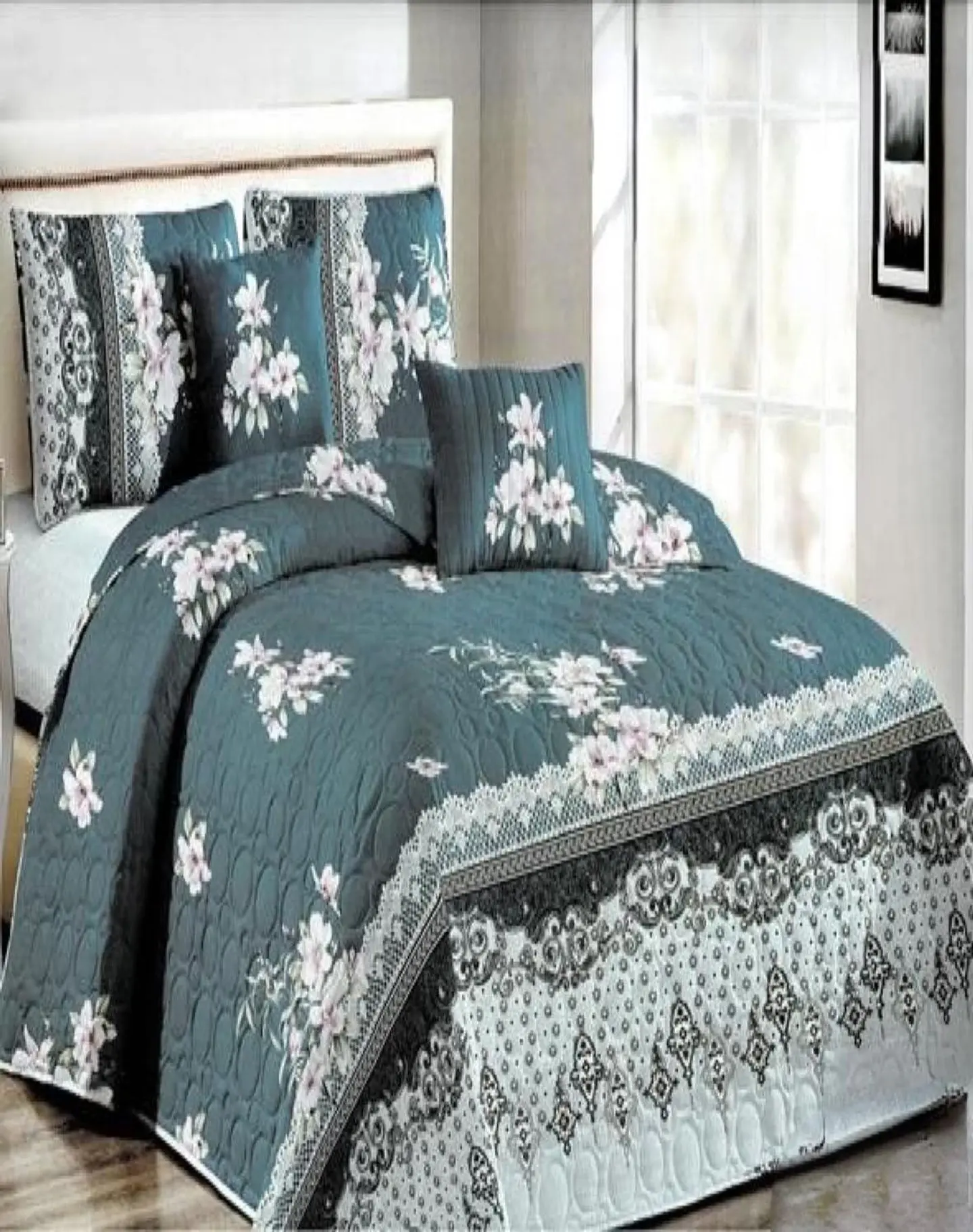 Cubrecama Quilt 2 Plazas+2 Fundas Verano Fresco 13n60 3