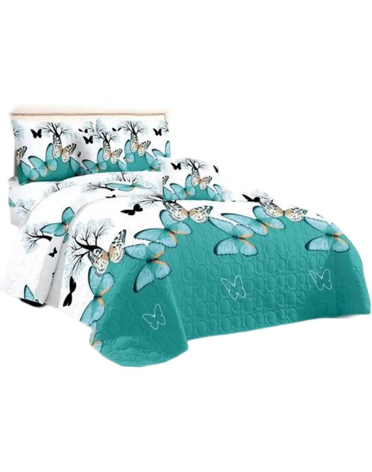 Cubrecama Quilt 2 Plazas+2 Fundas Verano Fresco 13n65 1