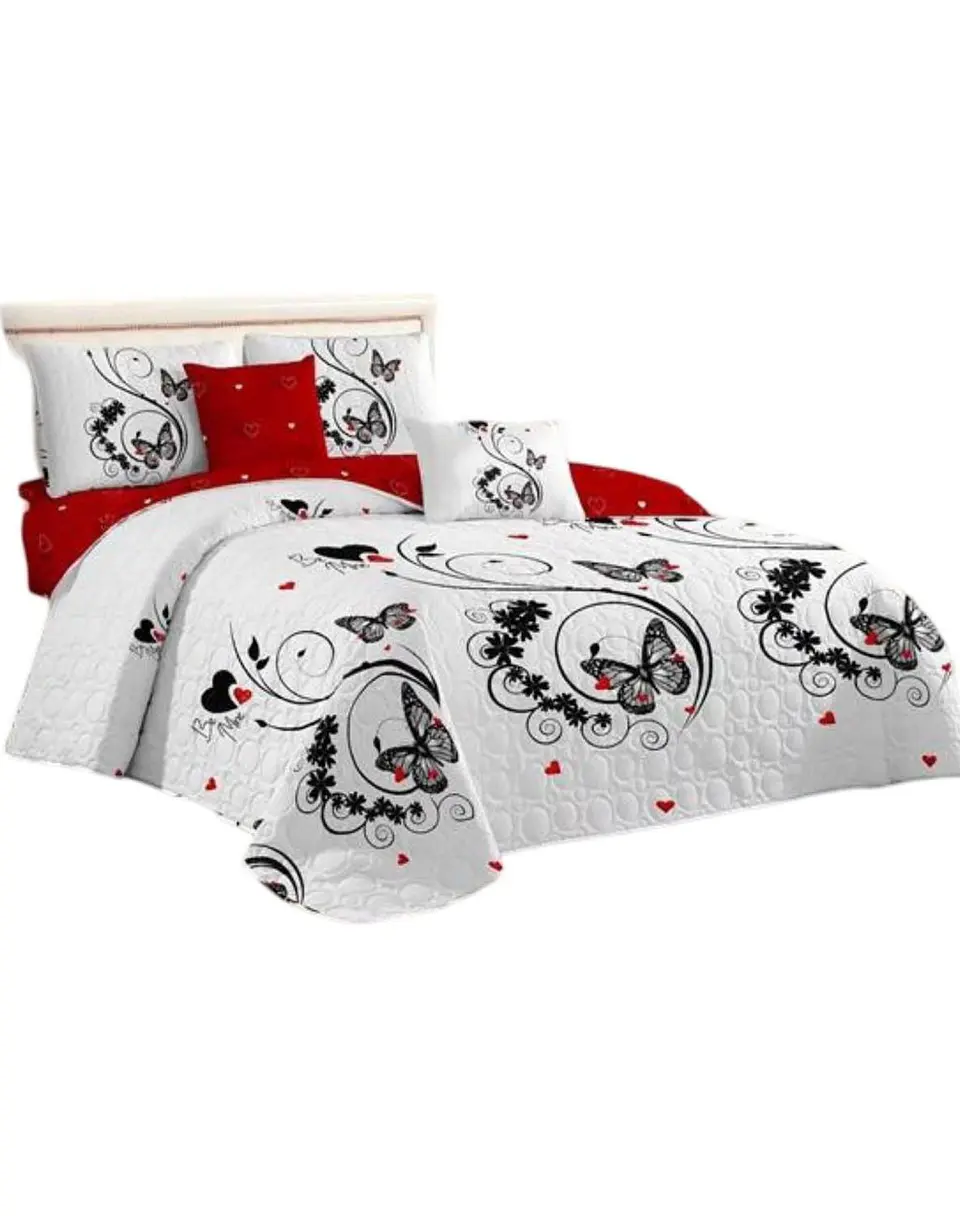 Cubrecama Quilt 2 Plazas+2 Fundas Verano Fresco 13n67 1