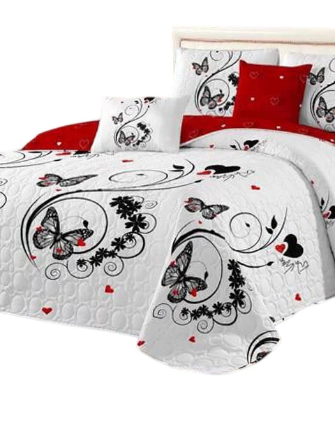 Cubrecama Quilt 2 Plazas+2 Fundas Verano Fresco 13n67