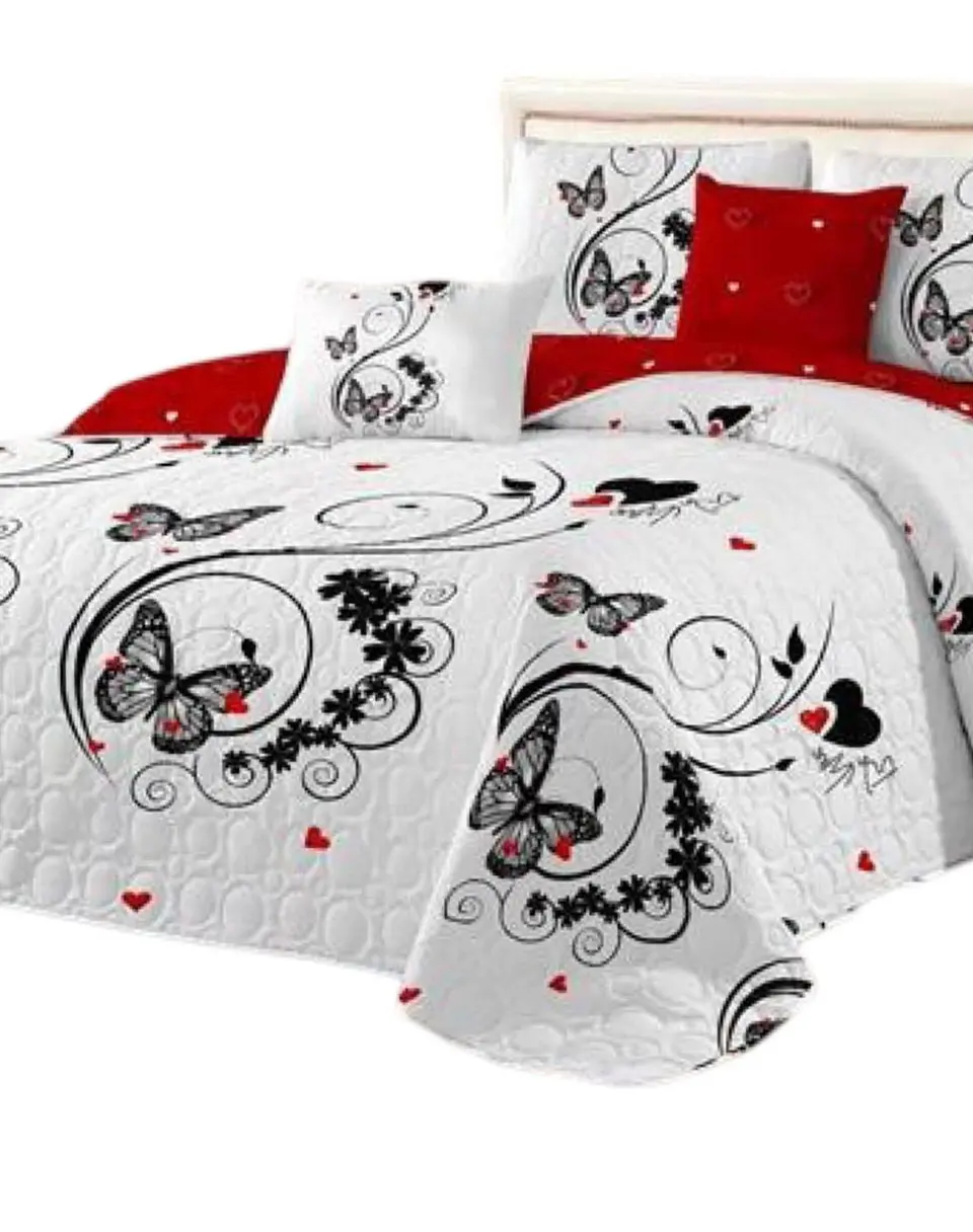 Cubrecama Quilt 2 Plazas+2 Fundas Verano Fresco 13n67 2