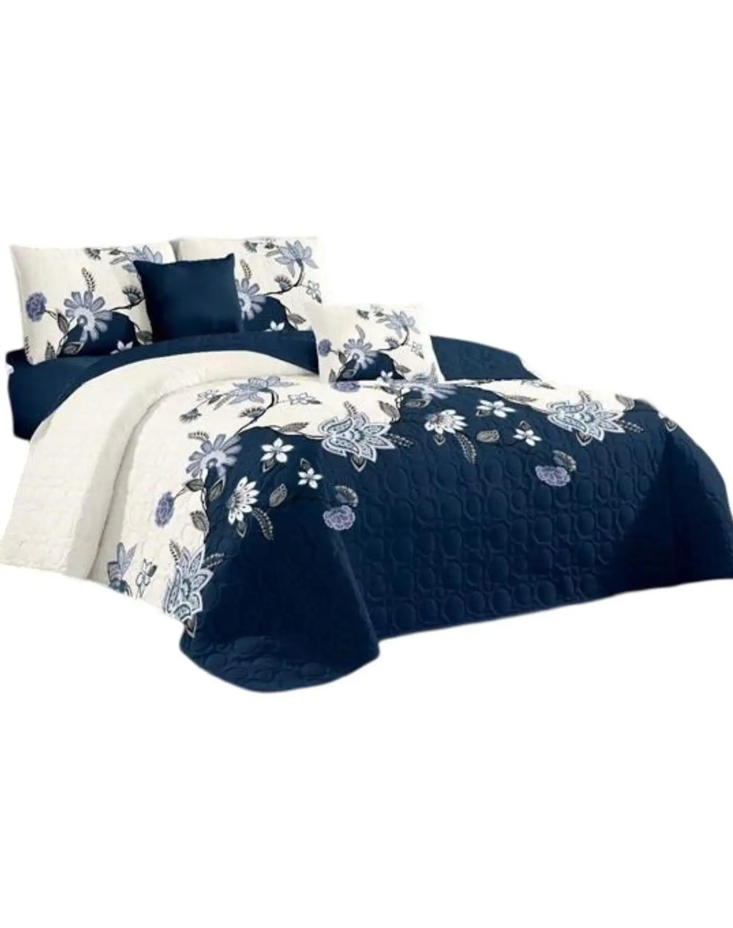 Cubrecama Quilt 2 Plazas+2 Fundas Verano Fresco 13n69 1