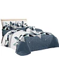 Cubrecama Quilt 2 Plazas+2 Fundas Verano Fresco 13n71 - Miniatura 1