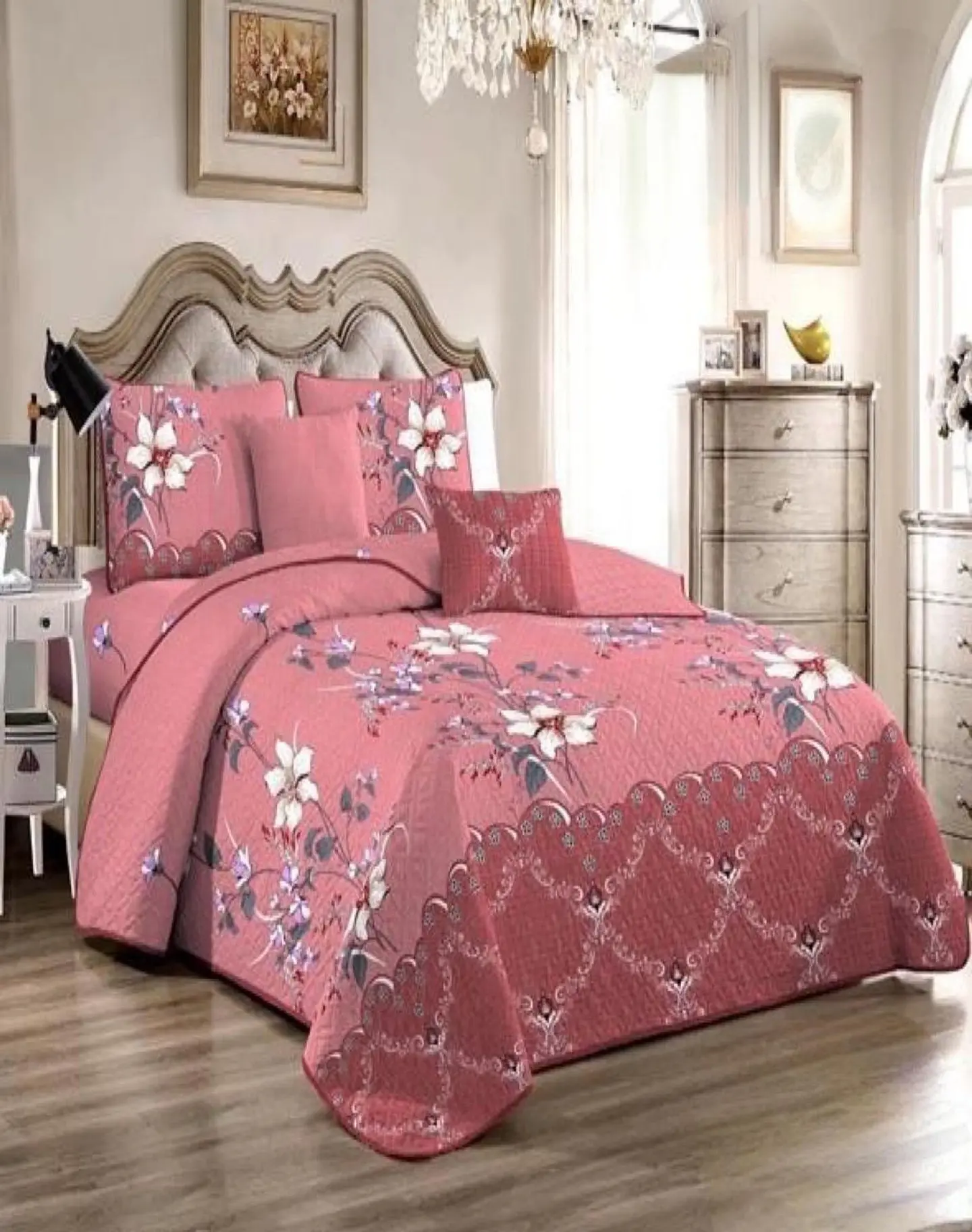 Cubrecama Quilt 2 Plazas+2 Fundas Verano Fresco 13n72 3