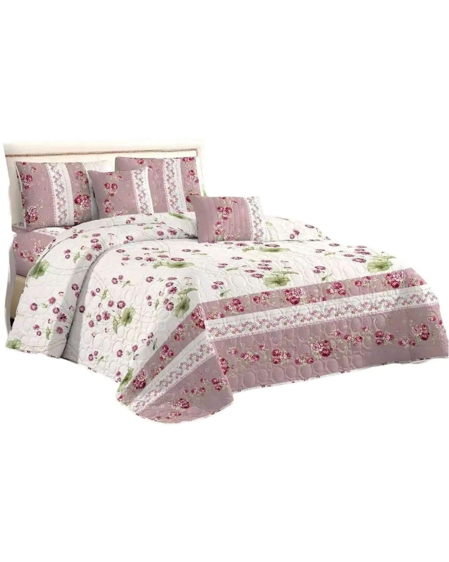 CUBRECAMA QUILT PRIMAVERA VERANO 2PLAZAS Y9 3