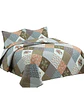 Cubrecama de verano king-superking material quilt - Miniatura 3