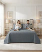 Cubrecama Quilt Verano King Delgado Texturizado Set Con Fundas - Miniatura 1