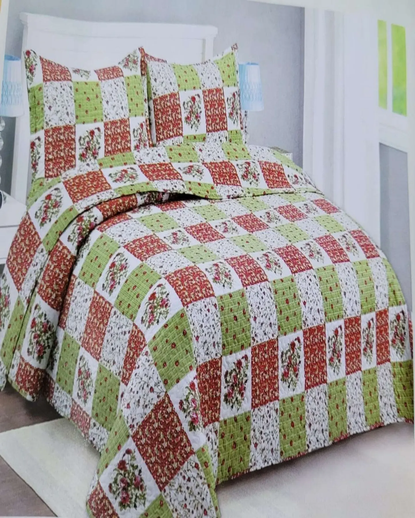 Cubrecama de verano king-superking material quilt 1
