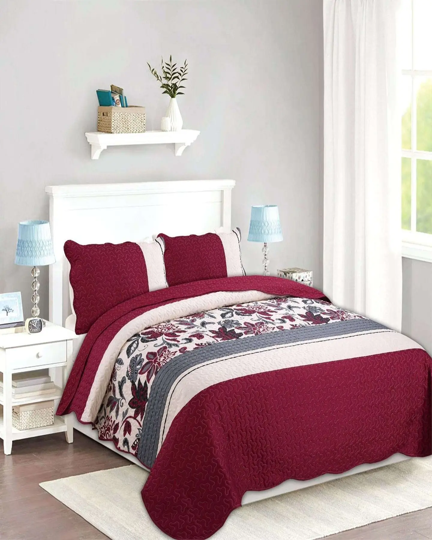 Cubrecama de verano king-superking material quilt 1