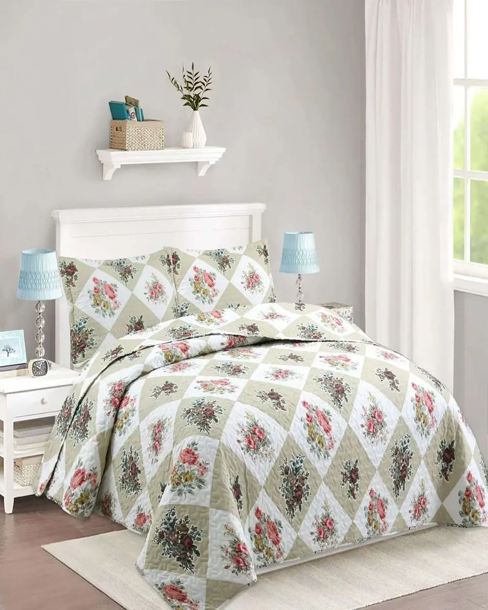 Cubrecama de verano king-superking material quilt 1