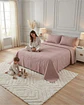 Cubrecama Quilt Verano King Bordado Floral Set Colcha Delgado - Miniatura 4