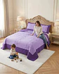 Cubrecama Quilt Verano King Bordado Floral Set Colcha Delgado - Miniatura 5
