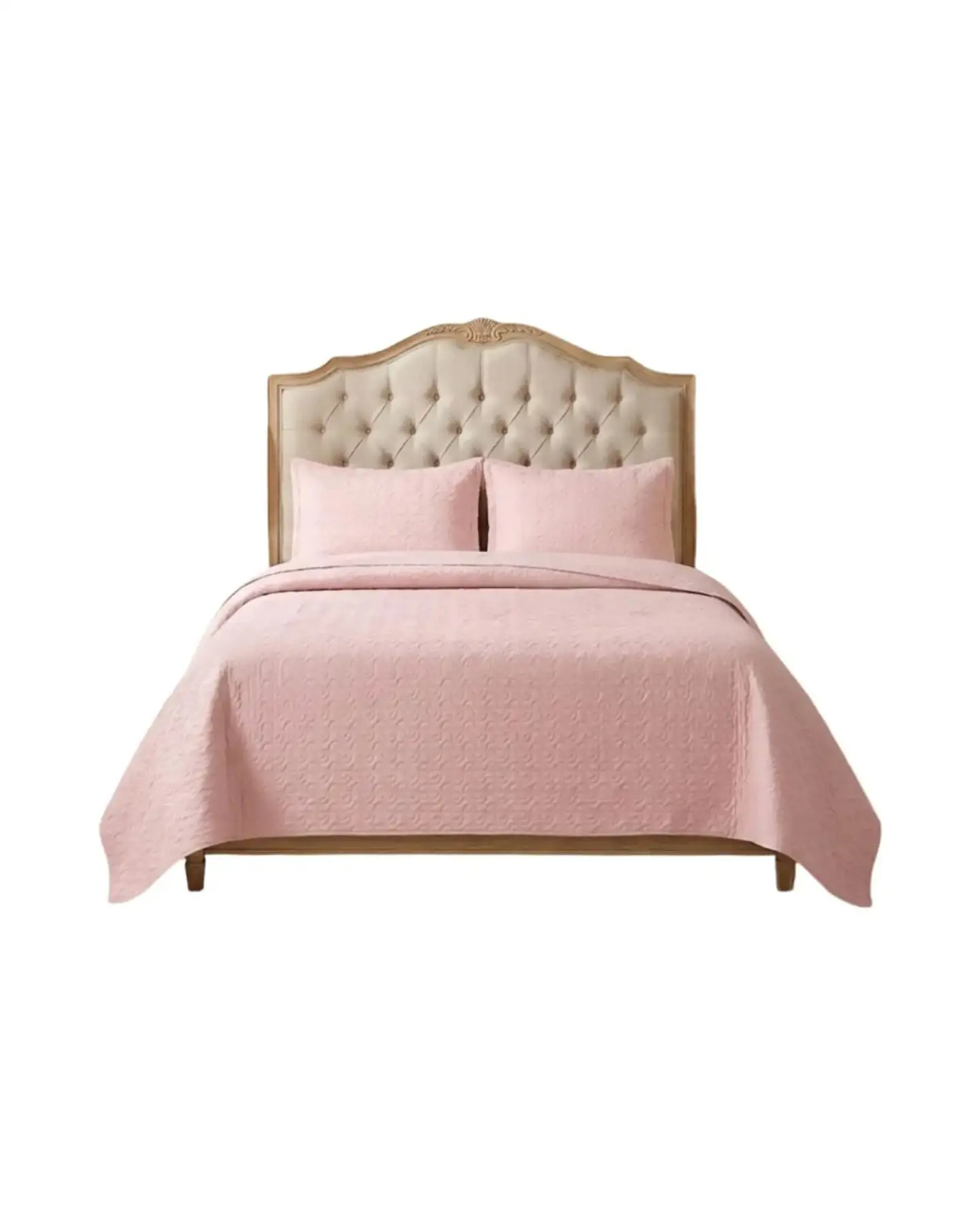 Cubrecama Quilt Verano 2 Plazas Delgado Texturizado Set Con Fundas 6