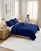 Cubrecama Quilt Verano 2 Plazas Delgado Texturizado Set Con Fundas - Miniatura 2