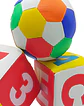 Juguete didáctico Pelota y Dados de Esponja 3 pcs 28n3 - Miniatura 3