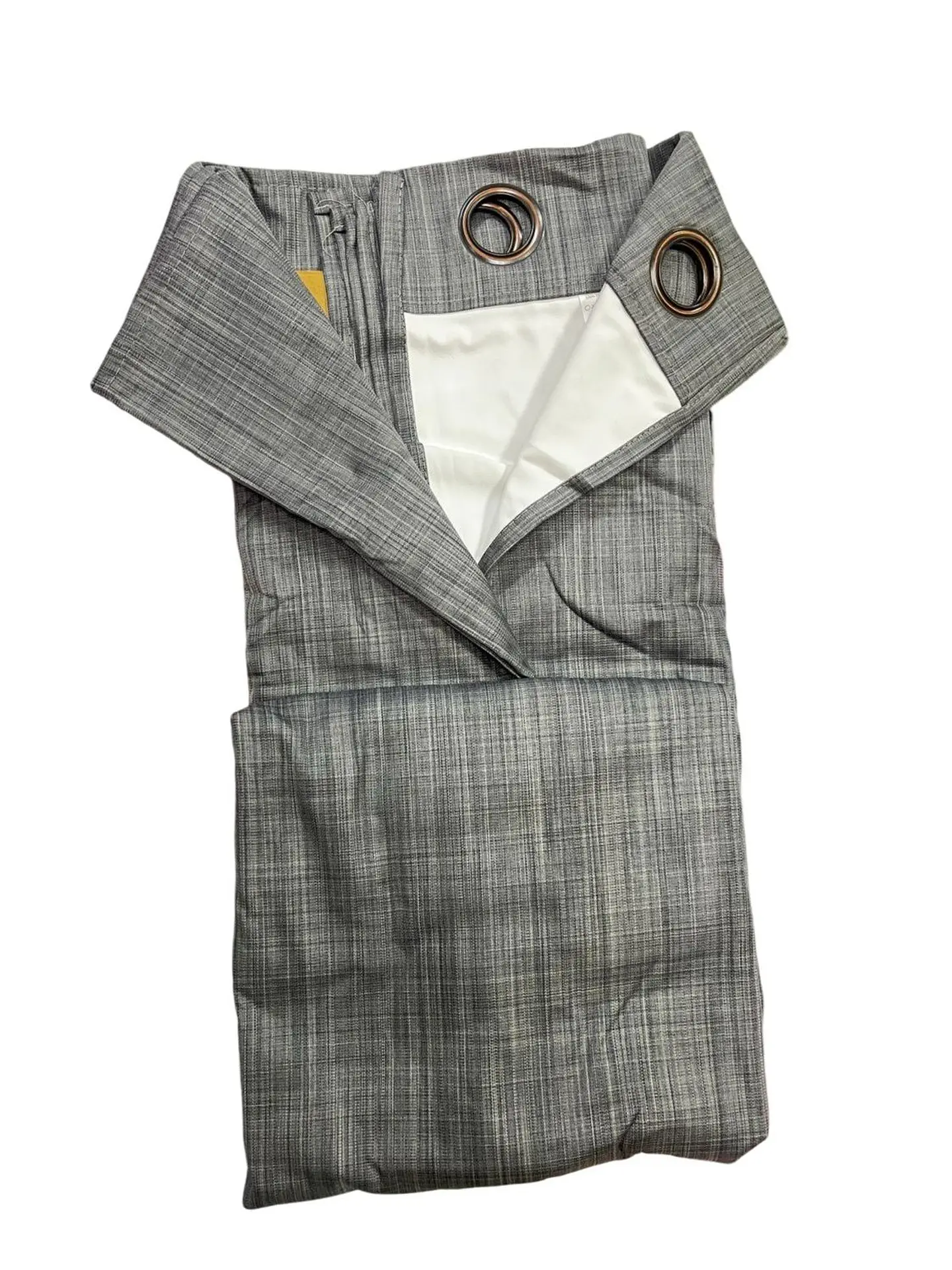 PACK DE CORTINA BLACKOUT MAS VISILLO 140X220 GRIS 3