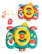 Juguete Volante de Auto Infantil Musical VERDE 29n5 - Miniatura 4