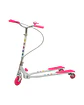 Scooter Tijera Infantil Monopatín De Dos Plataformas Rosado - Miniatura 5