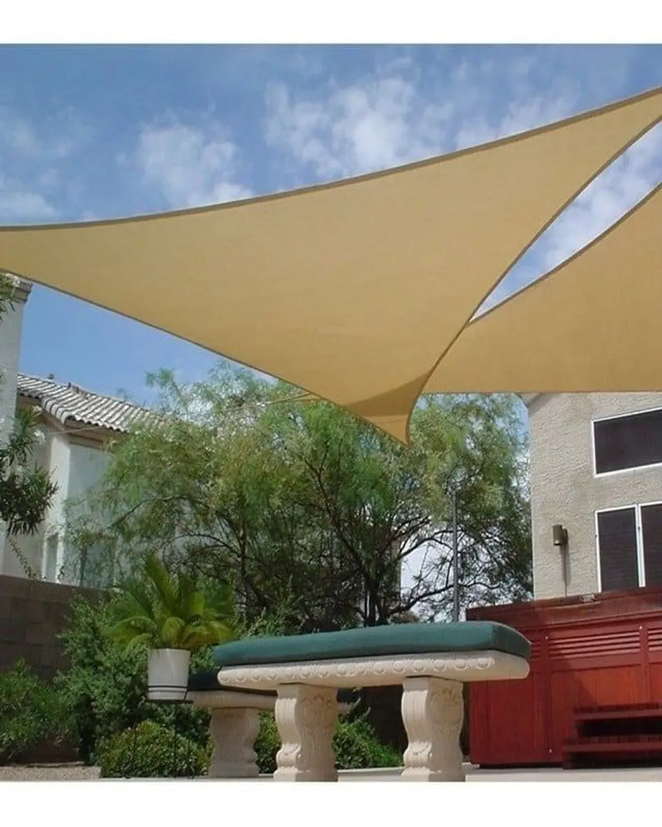 Lona Toldo Vela Malla Sombra Beige 2x3 3