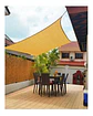Lona Triangular Toldo Vela Malla Sombra Beige 5 x 5 x 5 - Miniatura 3