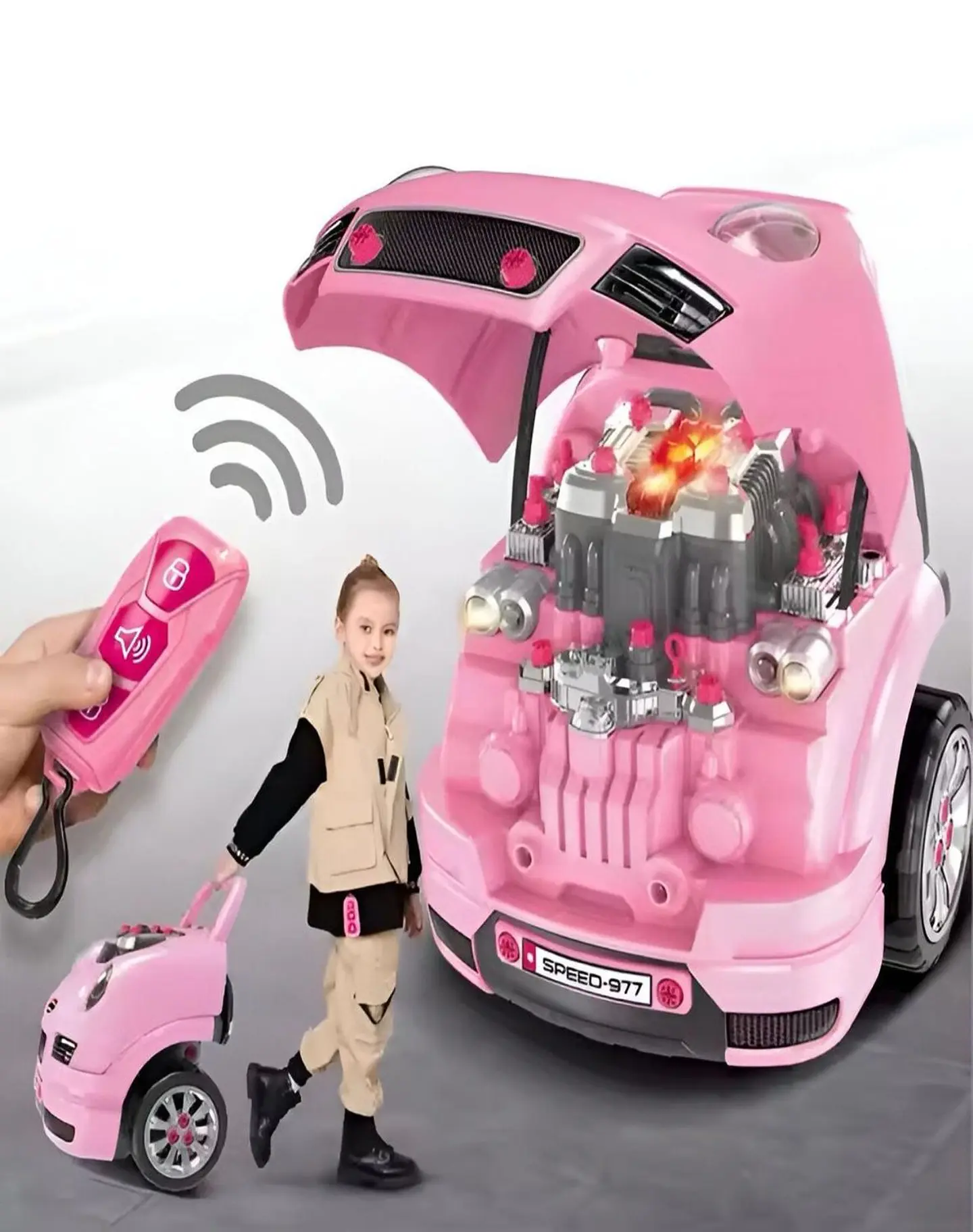 Juguete Set Taller de Reparación Automotriz 4 3