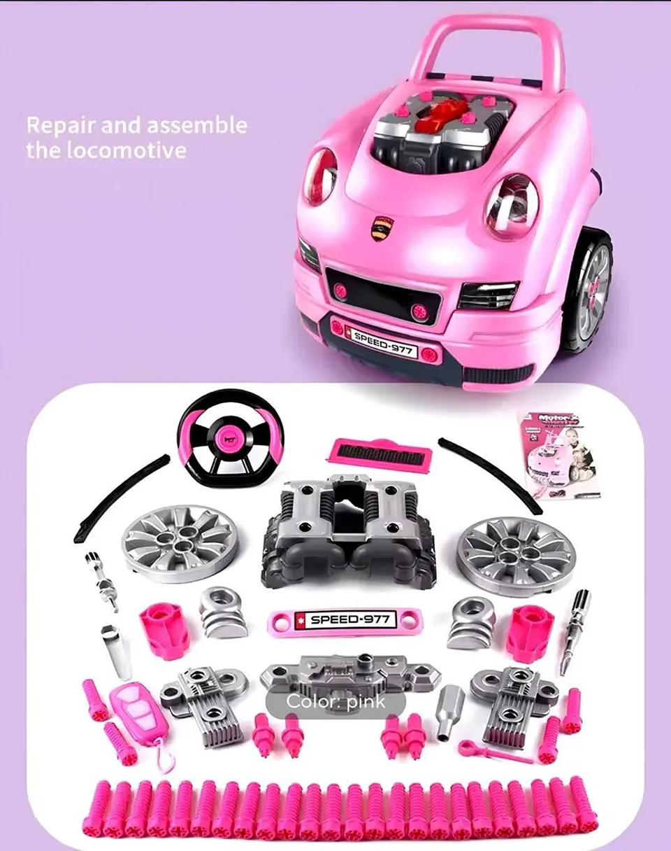Juguete Set Taller de Reparación Automotriz 4 4