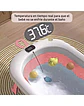 Bañera Plegable de Bebe con Termometro y Cojin Rosa - Miniatura 4