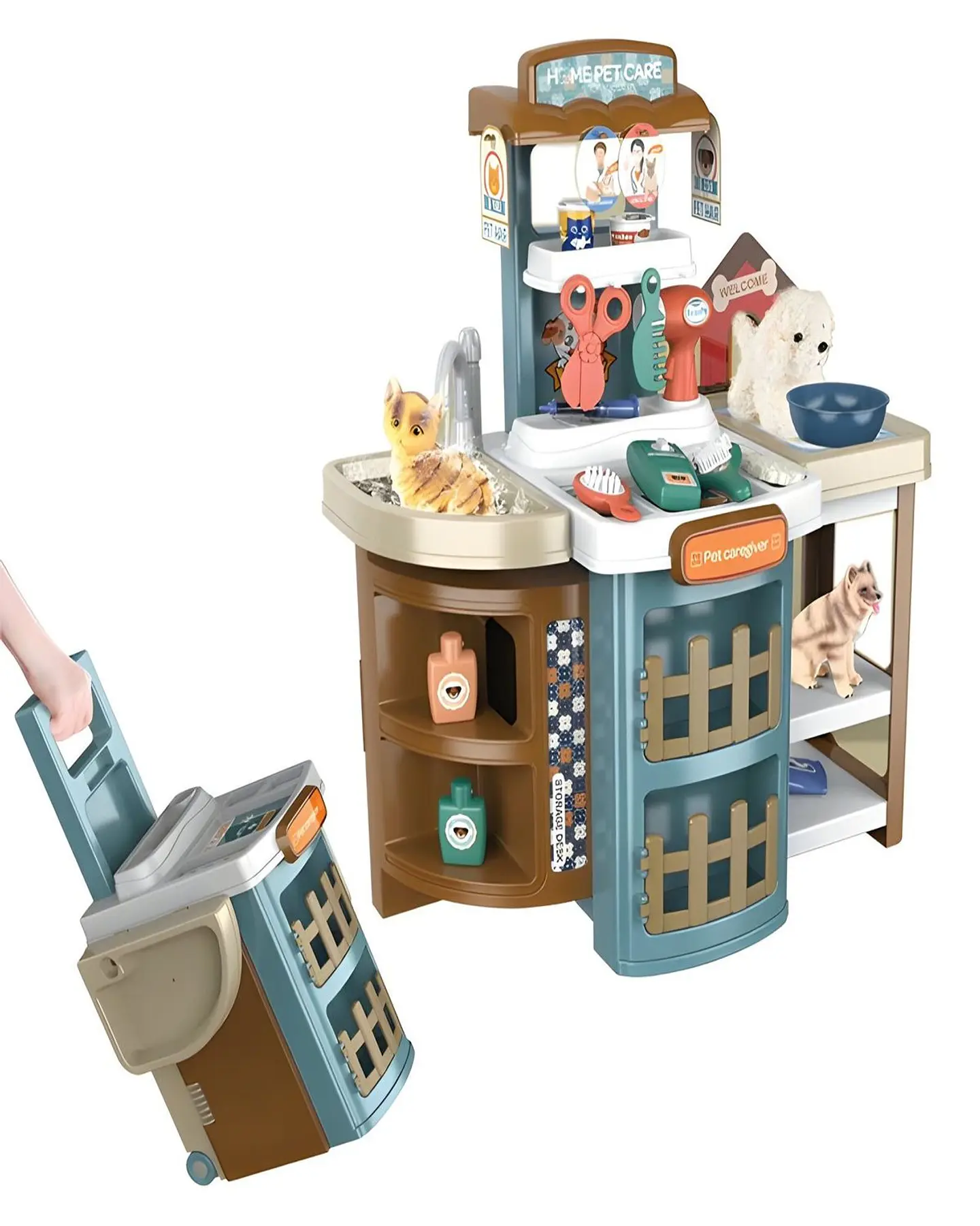 JUGUETE MALETA VETERINARIO 2 EN 1 INFANTIL NIÑOS 1