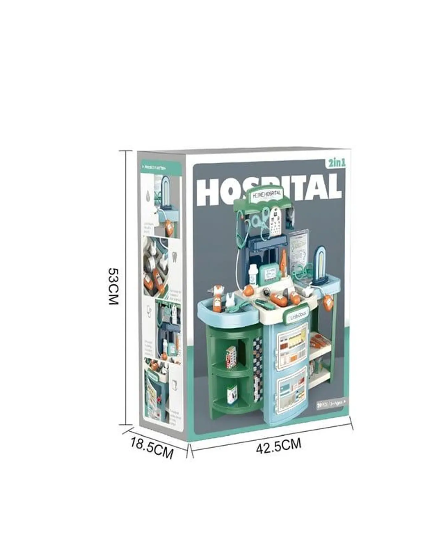 JUGUETE MALETA HOSPITAL 2 EN 1 INFANTIL  NIÑOS 4