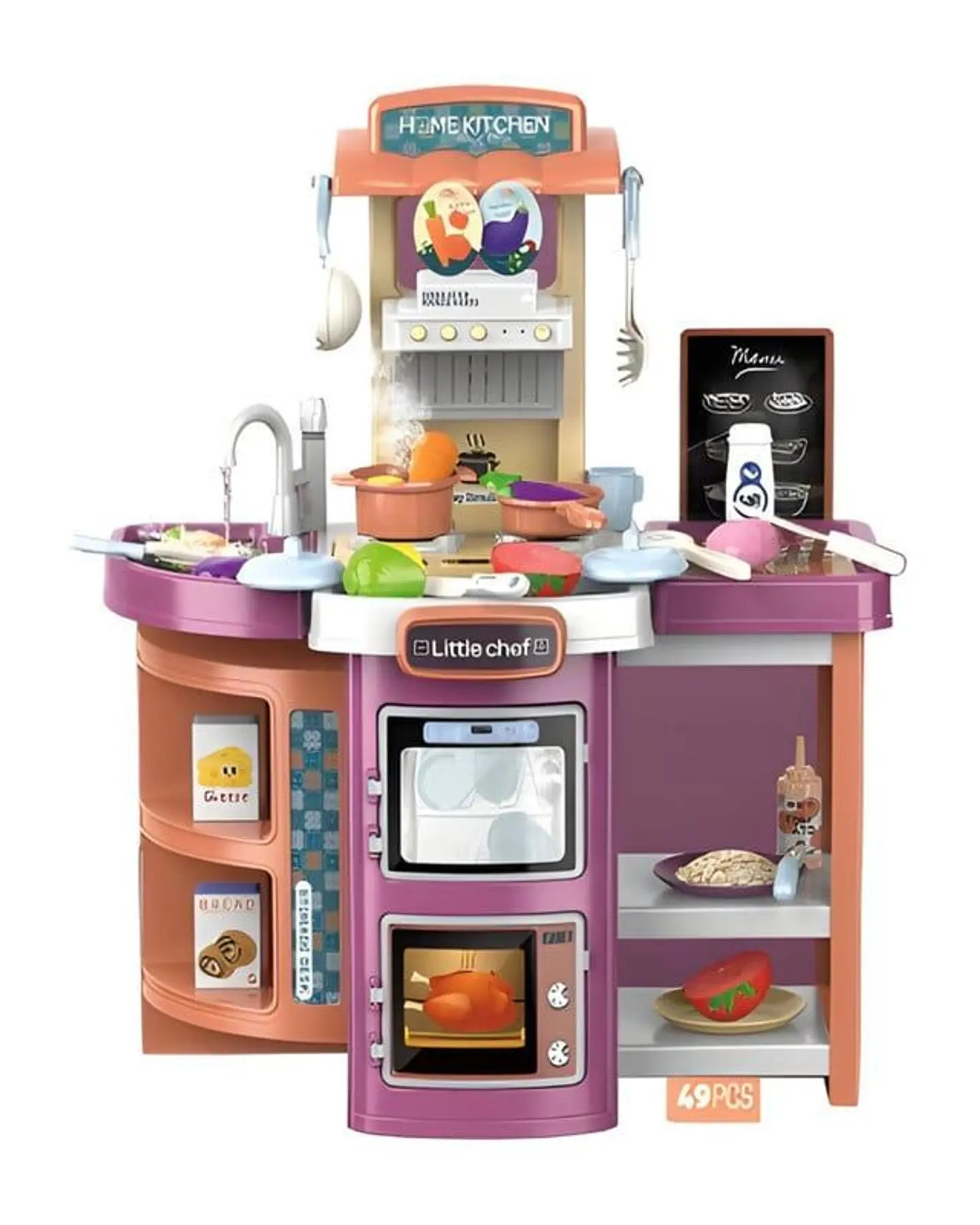 JUGUETE MALETA DE COCINA 2 EN 1 CON ACCESORIOS 1