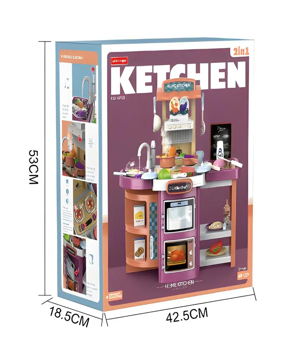 JUGUETE MALETA DE COCINA 2 EN 1 CON ACCESORIOS 3
